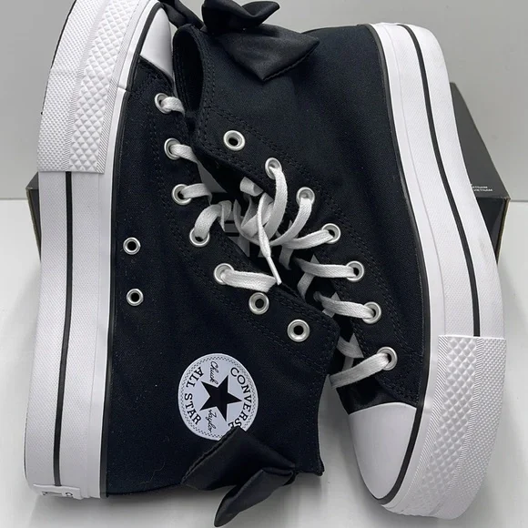 Converse WMNS CTAS LIFT HI
BLACK/WHITE/BLACK А14828C Platforms Sneakers - Picture 12 of 16